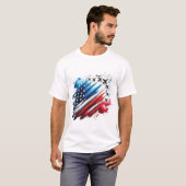 Patriot Independence Day T-shirt (Voorkant volledig)