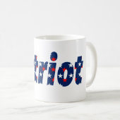 Patriot Koffiemok (Voorkant rechts)