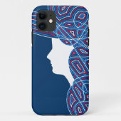 Patriot Lady iPhone Case (Achterkant)