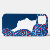 Patriot Lady iPhone Case (Achterkant (horizontaal))