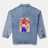 Patriot Lee Mariie's creatieve ontwerpen Denim Jacket (Achterkant)