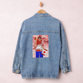 Patriot Lee Mariie's creatieve ontwerpen Denim Jacket