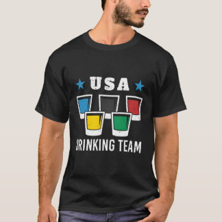 Patriot Olympic USA Drink teambier T-shirt