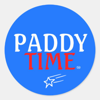 Patriot Paddy Ronde Sticker