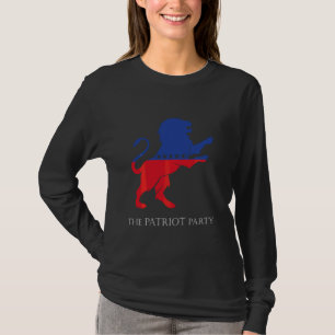 Patriot Party Patriotic Conservative Lion T-shirt