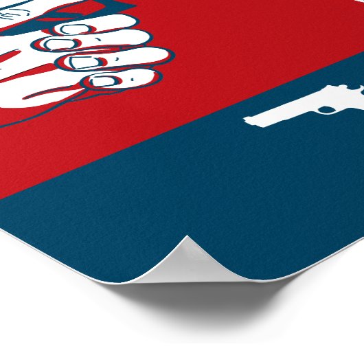 Patriot Patch Co - 4 Rules of Pistool Safety Poste Poster (Hoek)