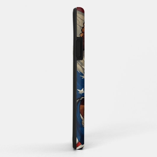 Patriot Pulse Case-Mate iPhone Case (Achterkant/rechts)