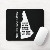 Patriot Quote New Hampshire Motto Souvenir State P Muismat (Met muis)