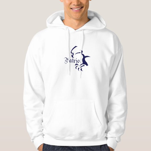 Patriot "Right Makes Might" Hoodie (Voorkant)