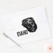 PATRIOT - SCHAAL VAN IDAHO VIERKANTE STICKER (Envelop)