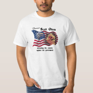 Patriot Scott Olsen, Occupy Oakland T-shirt