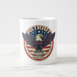 Patriot sinds 1776 grote koffiekop