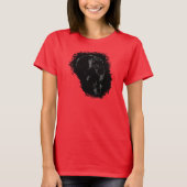 PATRIOT SKULL Black Grey T-shirt (Voorkant)