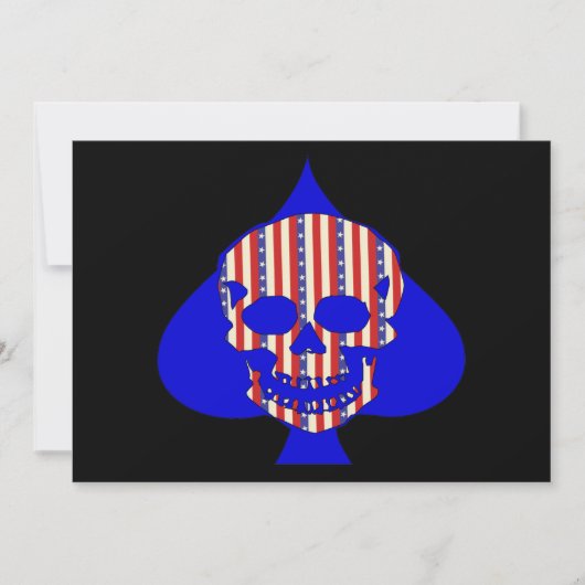 Patriot Skull Kaart (Voorkant)