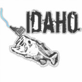 PATRIOT - SLAAT IDAHO - ÉÉN SLECHTE BAARS STICKER (Voorkant)