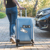 PATRIOT - SLAAT IDAHO - ÉÉN SLECHTE BAARS STICKER (Koffer Insitu)