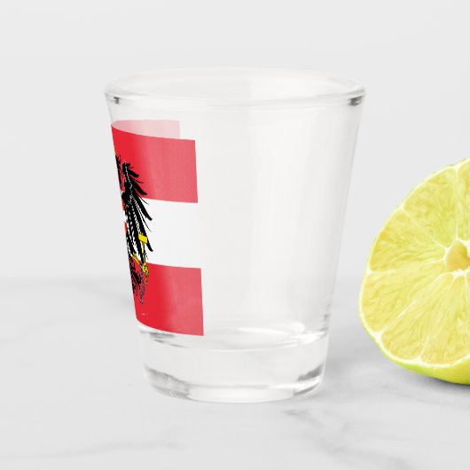 Patriot/sport in Oostenrijk Shot Glas (Rechts)