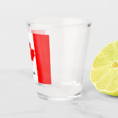 Patriot/sport van Canadese vlag en Canada Shot Glas (Rechts)