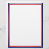 Patriot Stationery 8,5 x 11 inch (Voorkant / Achterkant)