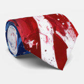 Patriot Sterren Stropdas (Opgerold)
