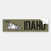 PATRIOT - STRIKINGIDAHO - ÉÉN SLECHTBASIS BUMPERSTICKER (Voorkant)
