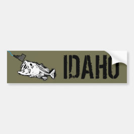 PATRIOT - STRIKINGIDAHO - ÉÉN SLECHTBASIS BUMPERSTICKER