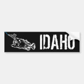 PATRIOT - STRIKINGIDAHO - ÉÉN SLECHTBASIS BUMPERSTICKER (Voorkant)