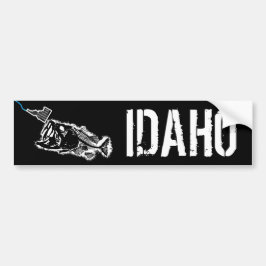 PATRIOT - STRIKINGIDAHO - ÉÉN SLECHTBASIS BUMPERSTICKER