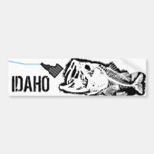 PATRIOT - STRIKINGIDAHO - ÉÉN SLECHTBASIS BUMPERSTICKER (Voorkant)