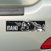 PATRIOT - STRIKINGIDAHO - ÉÉN SLECHTBASIS BUMPERSTICKER (Op auto)