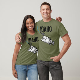 PATRIOT - STRIKINGIDAHO - ÉÉN SLECHTBASIS T-SHIRT
