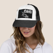 PATRIOT - STRIKINGIDAHO - ÉÉN SLECHTBASIS TRUCKER PET (In situ)