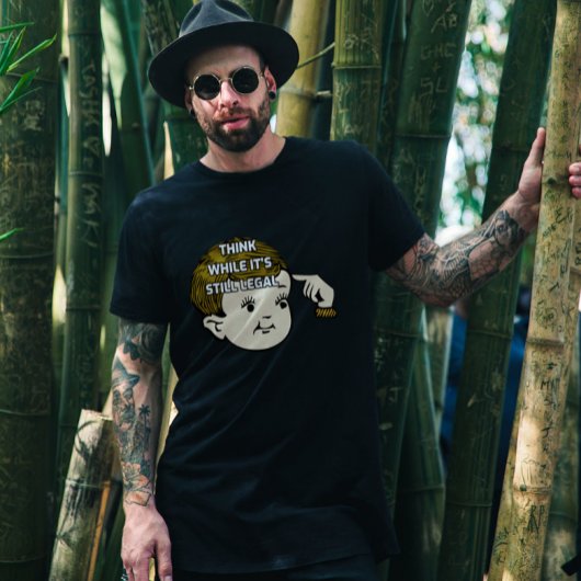 PATRIOT T-shirts, DENK TERWIJL HET NOG STEEDS JURI T-shirt