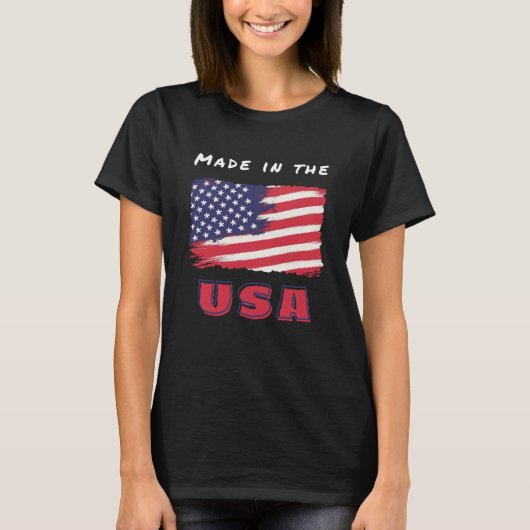 Patriot USA blote vrouwen T-shirt (Voorkant)