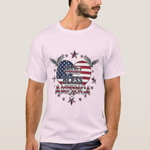 Patriot Vibes: sterren, strepen en stijl T-shirt