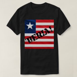 PATRIOT VLAG ROOD WIT EN BLAUW T-SHIRT