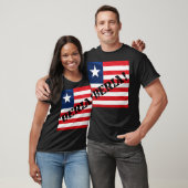 PATRIOT VLAG ROOD WIT EN BLAUW T-SHIRT (Unisex)