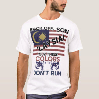 PATRIOT VLAG ROOD WIT EN BLAUW T-SHIRT