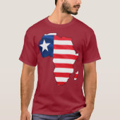 PATRIOT VLAG ROOD WIT EN BLAUW T-SHIRT (Voorkant)
