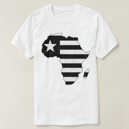 PATRIOT VLAG ROOD ZWART-WIT T-SHIRT