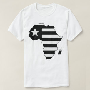 PATRIOT VLAG ROOD ZWART-WIT T-SHIRT