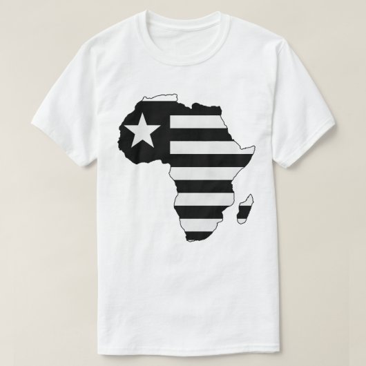 PATRIOT VLAG ROOD ZWART-WIT T-SHIRT (Design voorkant)