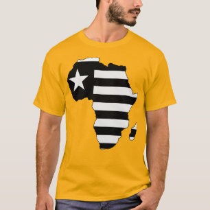 PATRIOT VLAG ROOD ZWART-WIT T-SHIRT