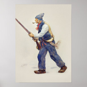 Patriote Quebec Rebellion 1837-1838 Henri Julien Poster