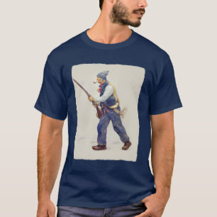 Patriote Québec Rébellion 1837-1838 Henri Julien T-shirt