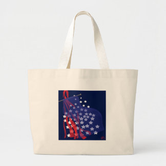 patriothandtas grote tote bag