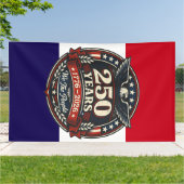 Patriotic 250th Anniversary Emblem  Spandoek (Buitenkant)