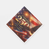 Patriotic 250th Anniversary Servet (Hoek)