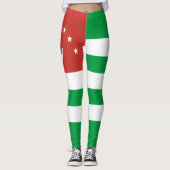 Patriotic Abchazia Flag Leggings (Voorkant)