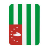 Patriotic Abchazia Flag Magneet (Verticaal)